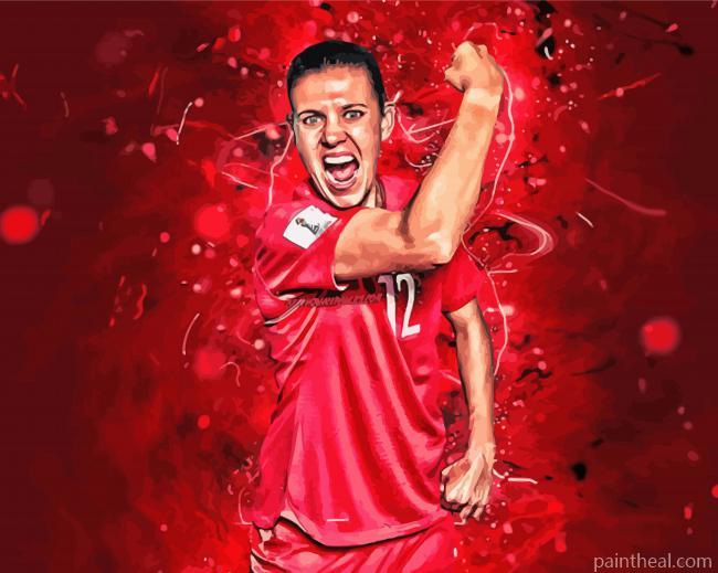 Christine Sinclair Art Painting By Numbers Kits