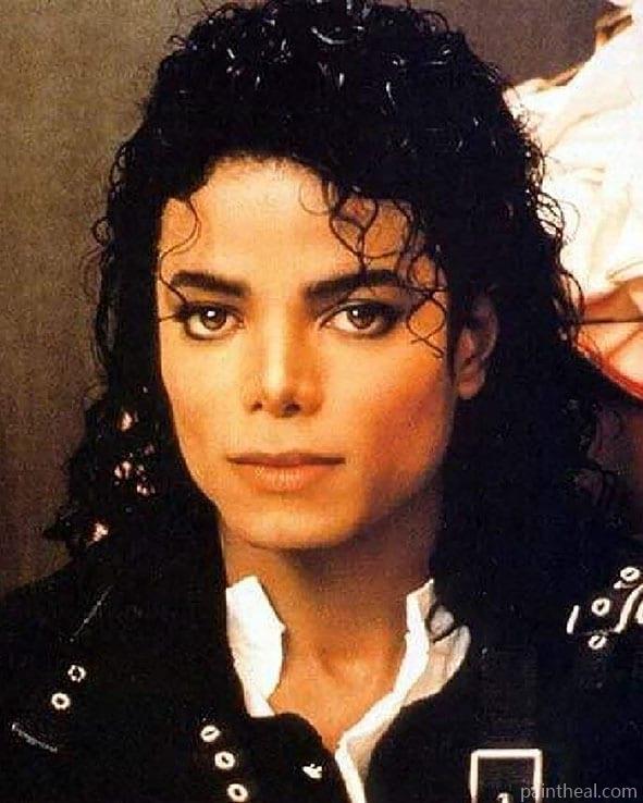Michael Jackson Curly Hair People Painting By Numbers Kits