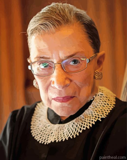 Judge Ginsburg Painting By Numbers Kits