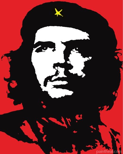 Che Guevara Poster Painting By Numbers Kits