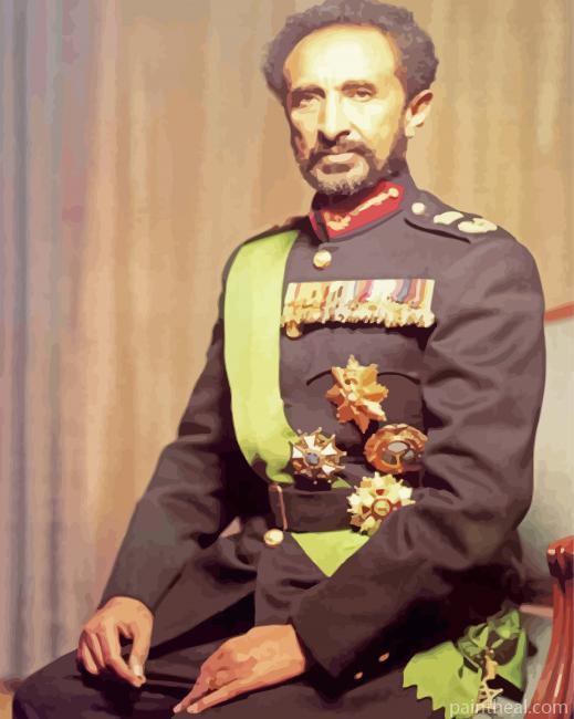 Haile Selassie Painting By Numbers Kits