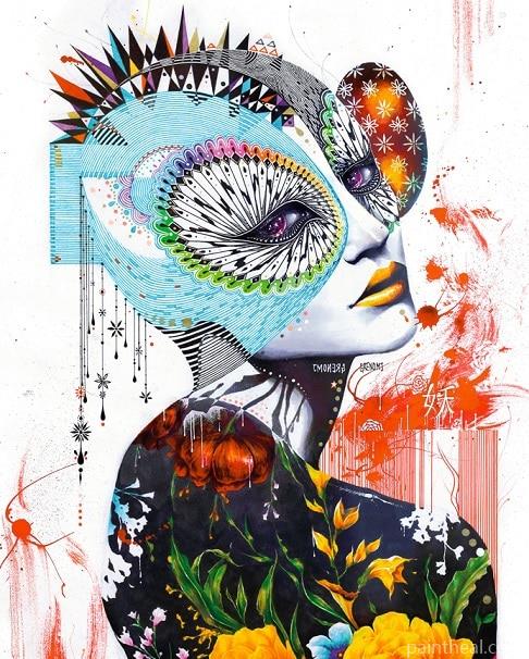 Naturalize Woman People Painting By Numbers Kits