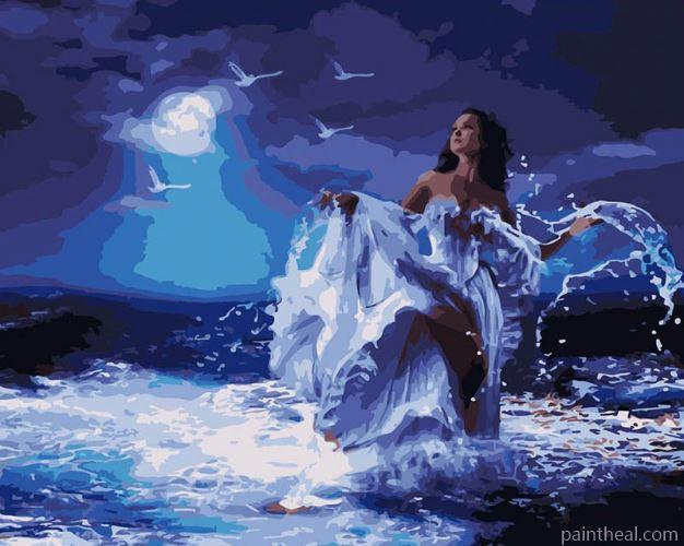 Women Born of The Sea People Painting By Numbers Kits