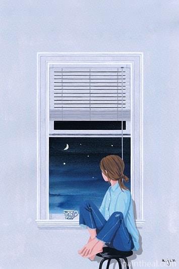 Girl Stuck In The House People Painting By Numbers Kits