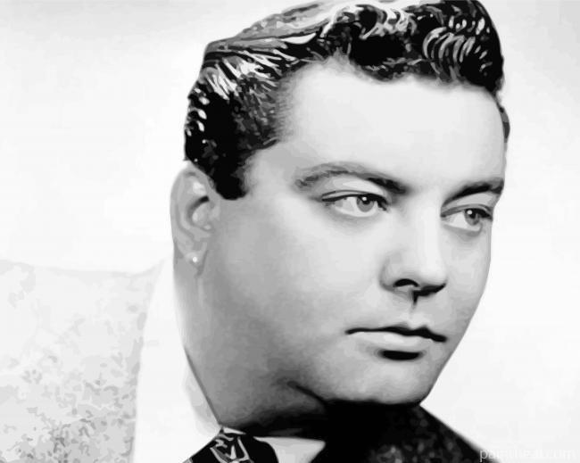The American Actor Jackie Gleason Painting By Numbers Kits