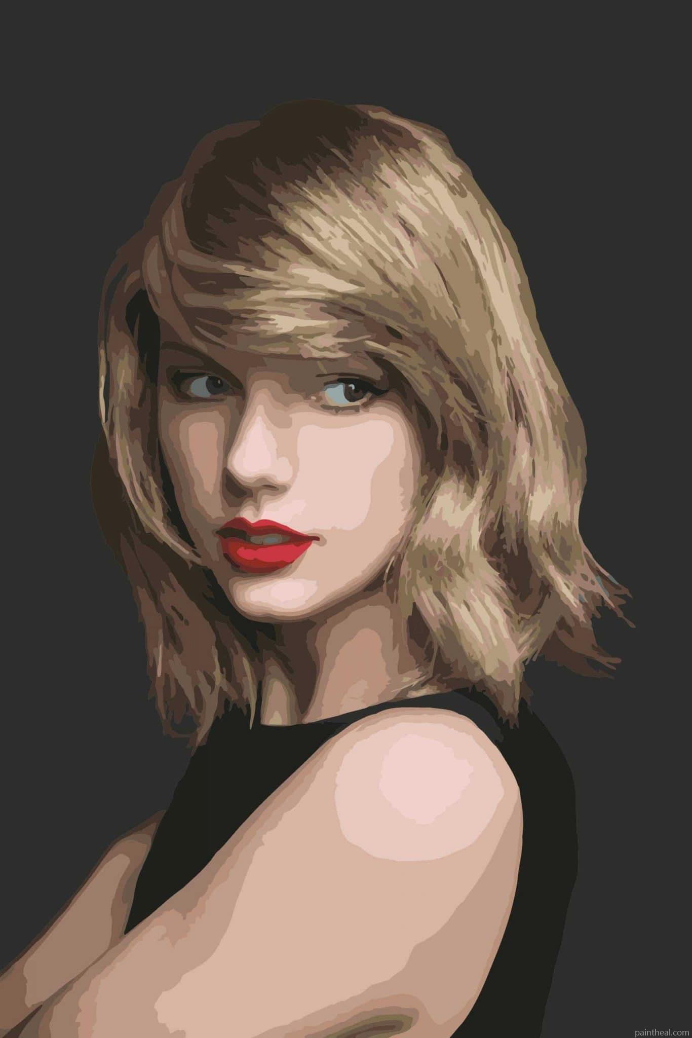 The Beautiful Taylor Swift People Painting By Numbers Kits
