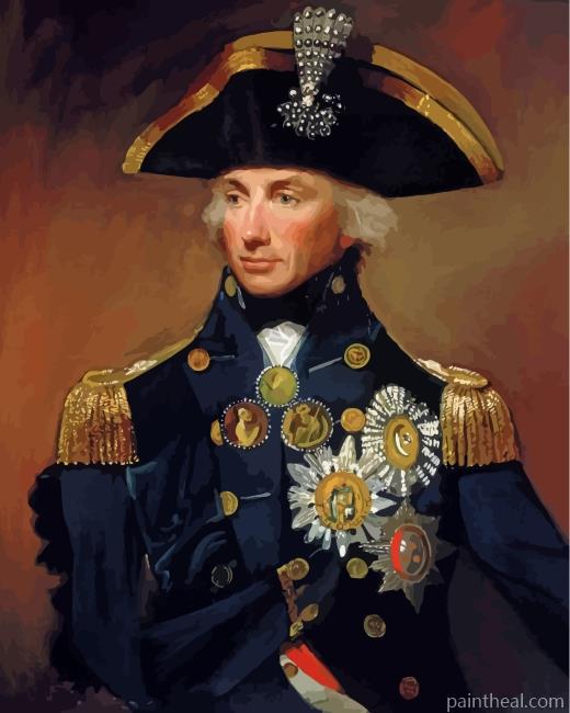 Admiral Nelson Painting By Numbers Kits