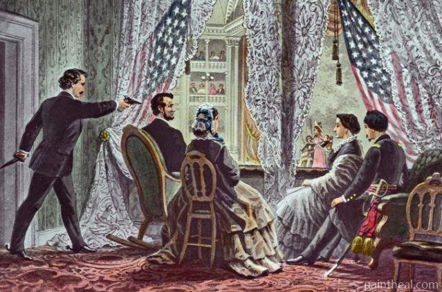 Assassination of Abraham Lincoln People Painting By Numbers Kits
