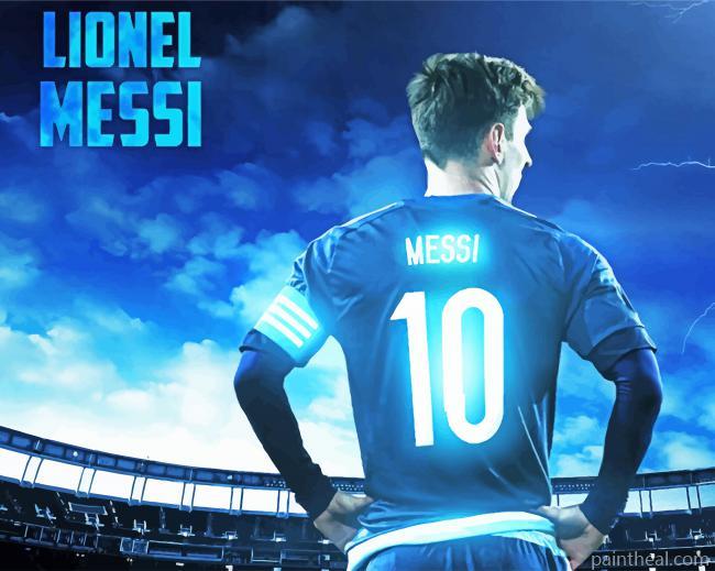 Lionel Messi Painting By Numbers Kits