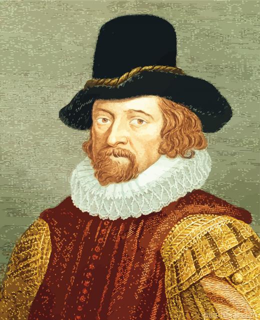 Francis Bacon Lord Verulam Painting By Numbers Kits
