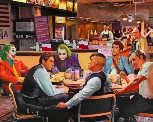 Legends Meet Up Painting By Numbers Kits