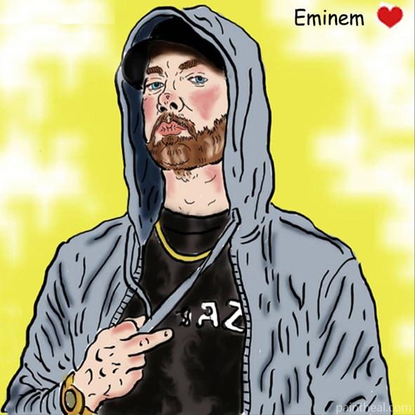 Eminem People Painting By Numbers Kits