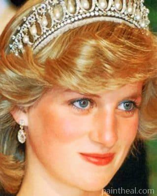 Princess Diana Painting By Numbers Kits