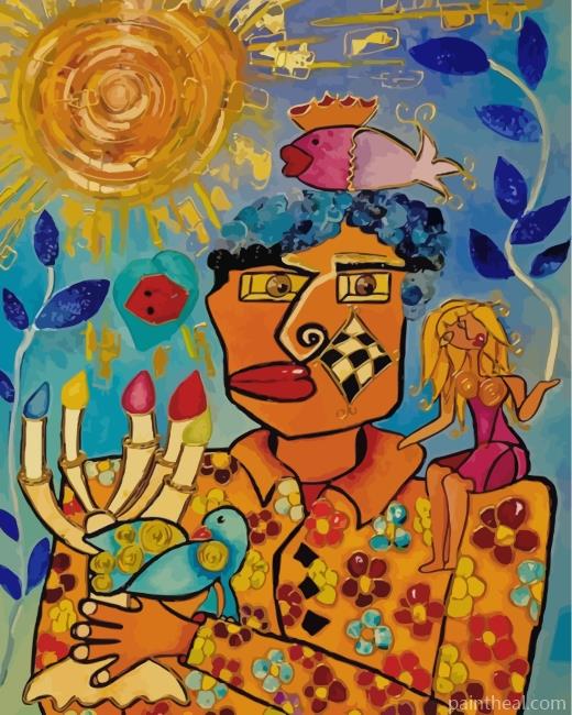 Marc Chagall Art Work Painting By Numbers Kits