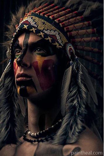 Native American Warriors People Painting By Numbers Kits