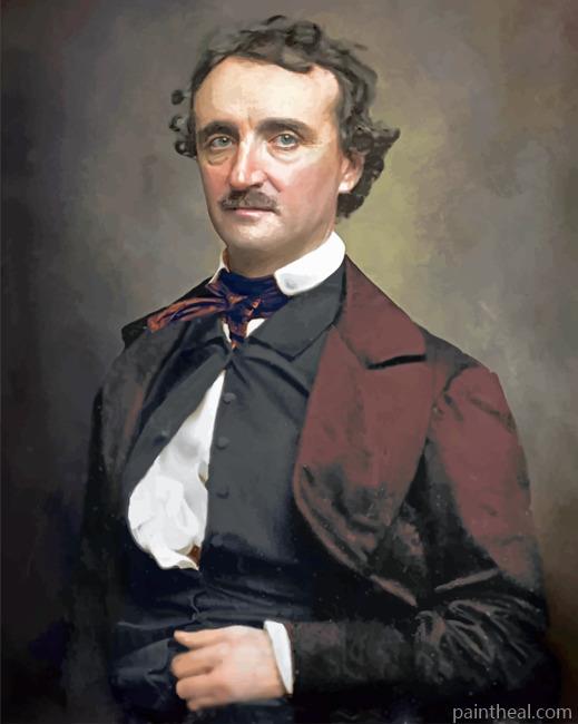 Edgar Allan Poe Painting By Numbers Kits