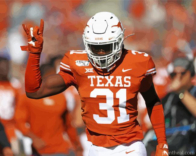 Aesthetic Texas Football Painting By Numbers Kits