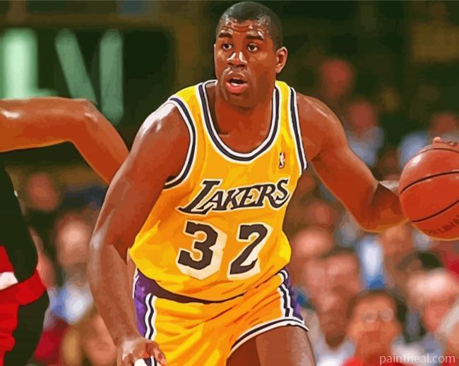 Aesthetic Magic Johnson Painting By Numbers Kits