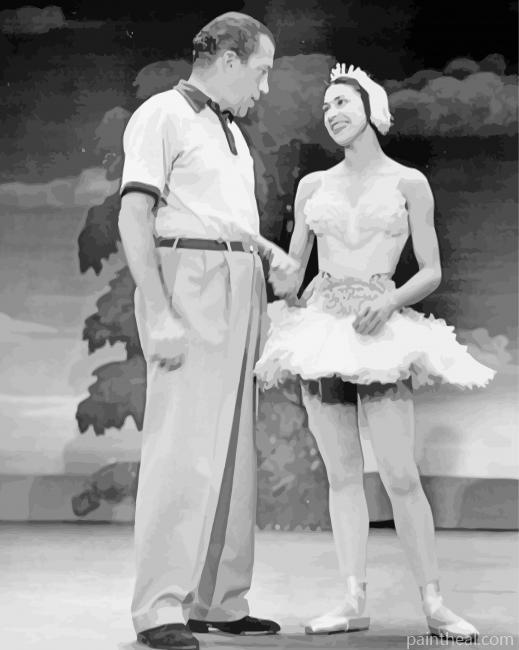 Margot Fonteyn Ballerina Painting By Numbers Kits