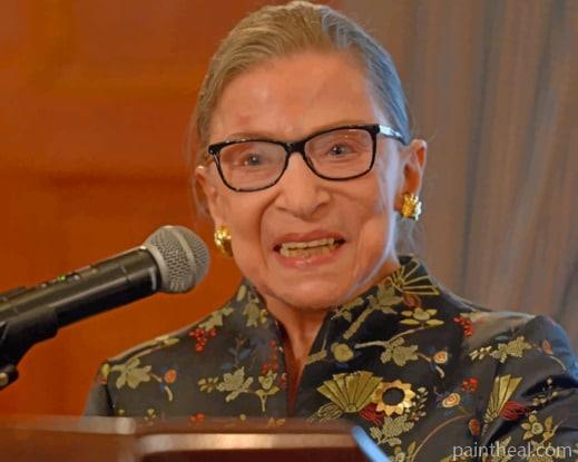 Associate Justice Ruth Bader Painting By Numbers Kits