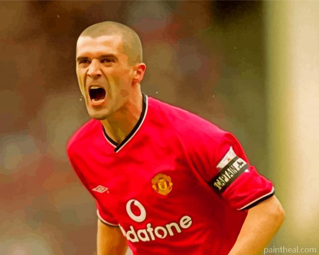 Aesthetic Roy Keane Painting By Numbers Kits