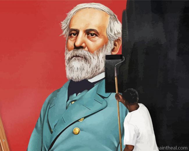 Robert Edward Lee Wall Art Painting By Numbers Kits