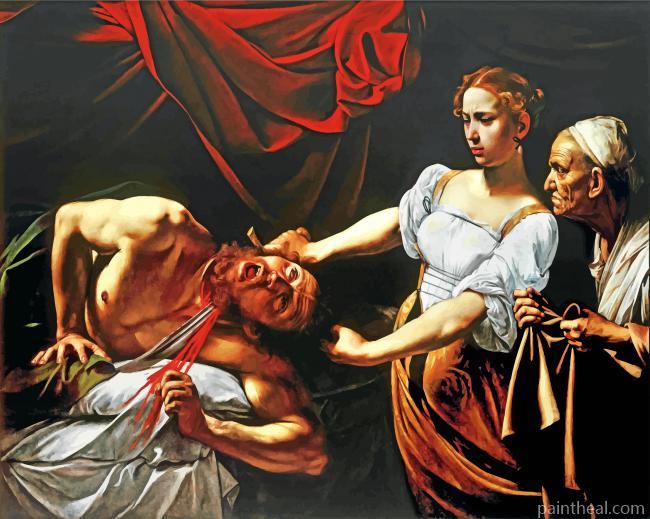 Caravaggio Death Painting By Numbers Kits
