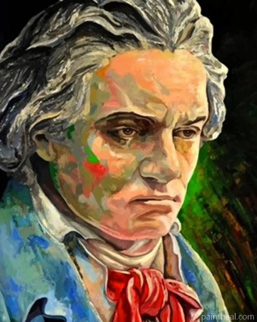 Aesthetic Beethoven Painting By Numbers Kits