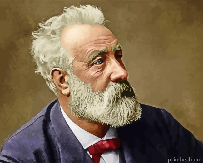The Novelist Jules Verne Painting By Numbers Kits