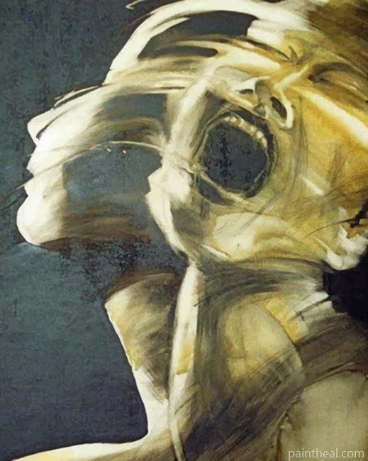 Screaming In Silence Painting By Numbers Kits