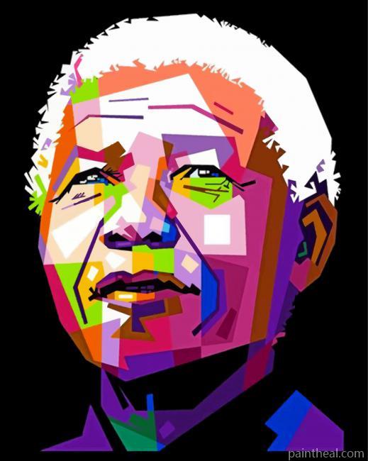 Nelson Mandela Painting By Numbers Kits