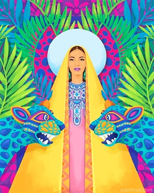 Virgen Francisca NEW Painting By Numbers Kits