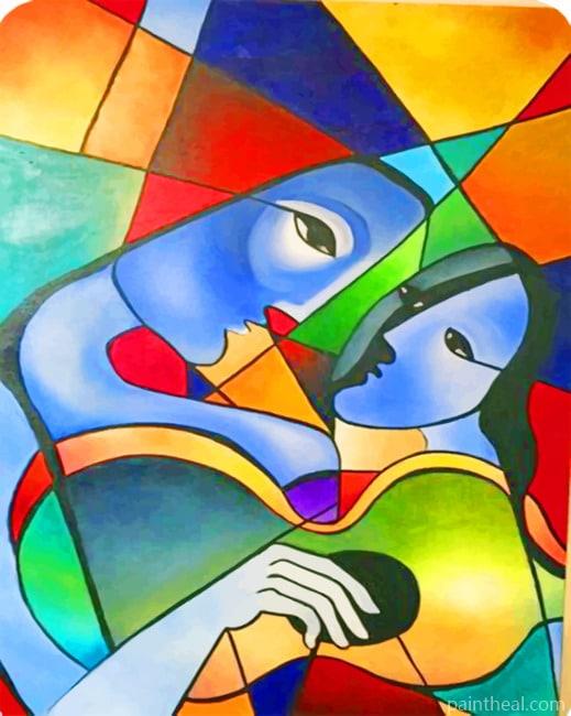 Colorful Abstract Women NEW Painting By Numbers Kits