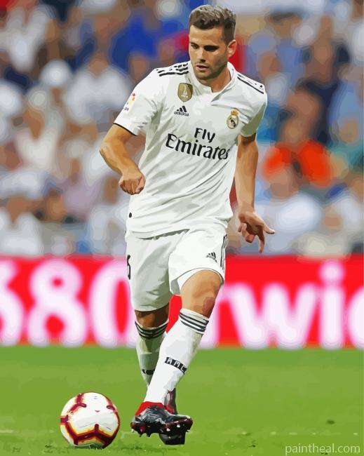Football Player Nacho Fernandez Painting By Numbers Kits