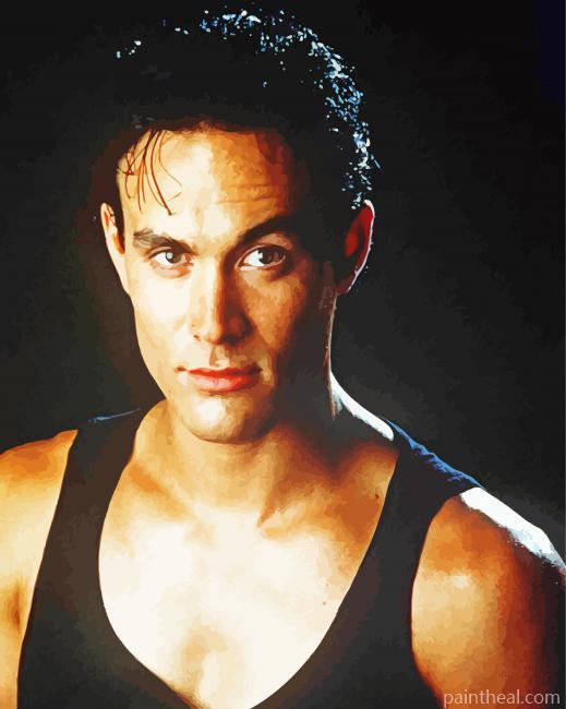 Handsome Brandon Lee Painting By Numbers Kits