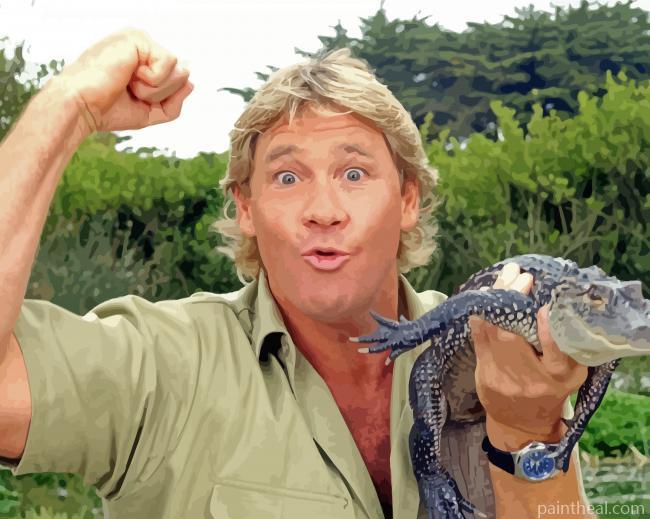 Steve Irwin Painting By Numbers Kits