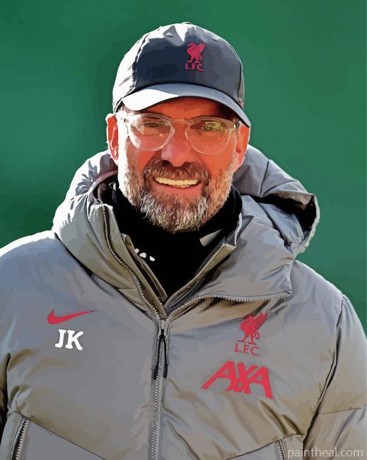 Jurgen Klopp Painting By Numbers Kits