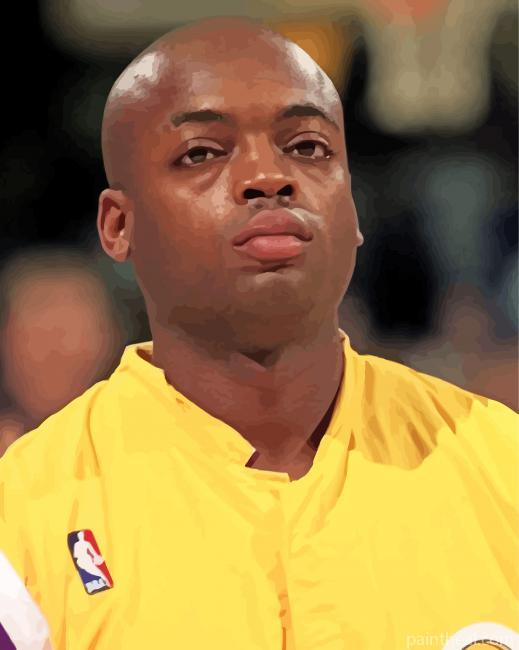 Nick Van Exel Basketball Player Painting By Numbers Kits