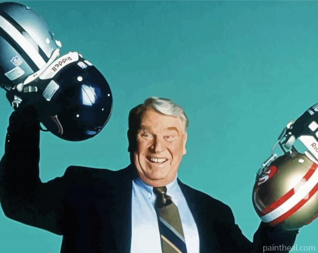Coach John Madden Painting By Numbers Kits