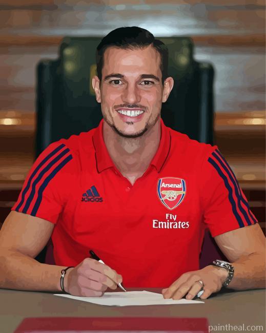 Cedric Soares Football Player Painting By Numbers Kits
