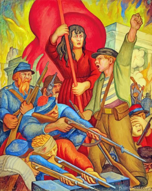 Diego Rivera Work Art Painting By Numbers Kits