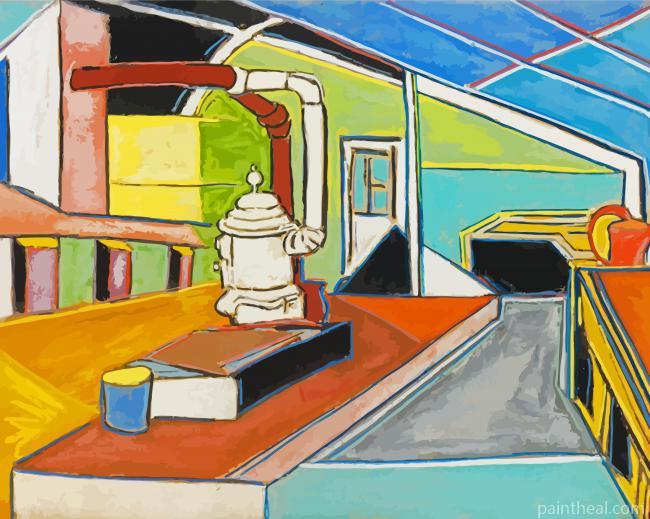 Yaddo Beauford Delaney Painting By Numbers Kits