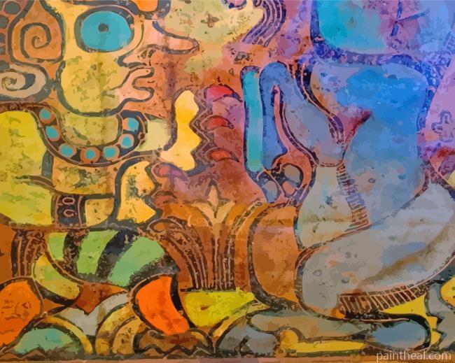 Abstract Art By Walter Anderson Painting By Numbers Kits
