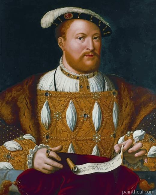 Henry VIII Portrait Painting By Numbers Kits