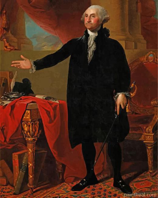 George Washington Painting By Numbers Kits