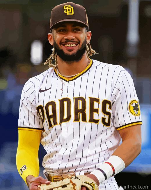 San Diego Padres Player Painting By Numbers Kits