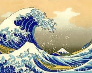 The Great Wave Off Kanagawa – 5D Diamond Painting Painting By Numbers Kits