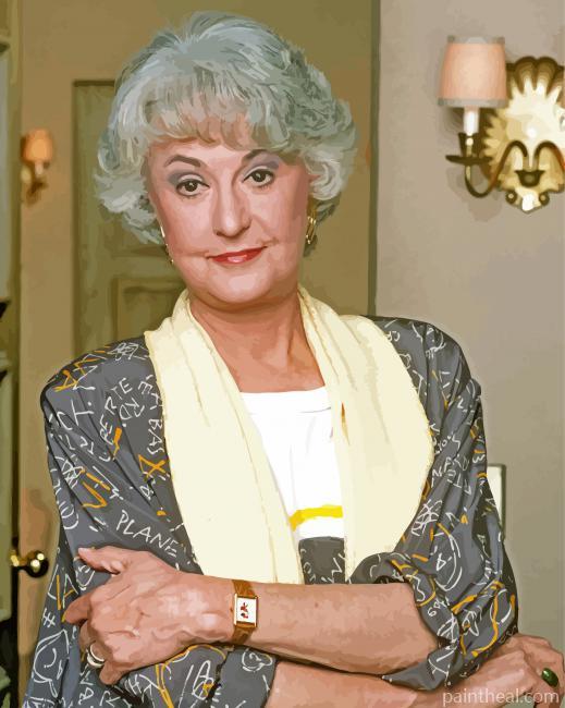 Bea Arthur American Actress Painting By Numbers Kits