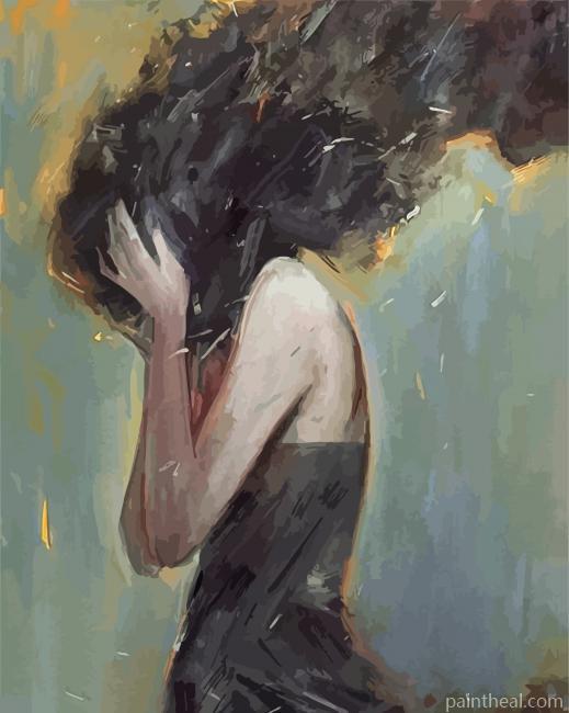I Am A Warrior Through Anxiety Painting By Numbers Kits