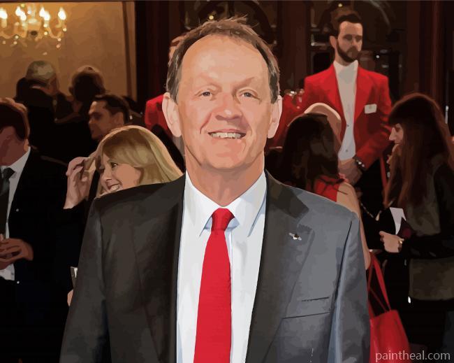 Actor Kevin Whately Painting By Numbers Kits